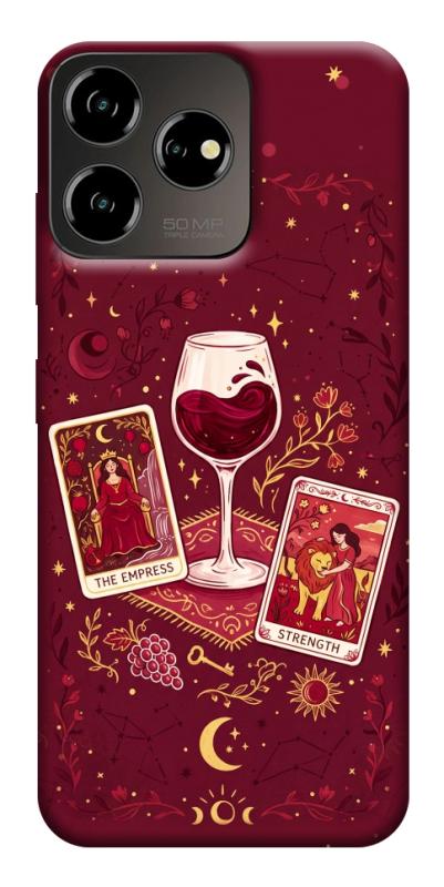 Чехол itsPrint Wine card для ZTE Blade V50 Desing 4G, таро, купить оптом с доставкой