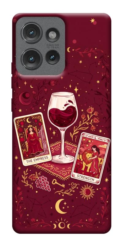 Чехол itsPrint Wine card для Motorola Edge 50, таро, купить оптом с доставкой
