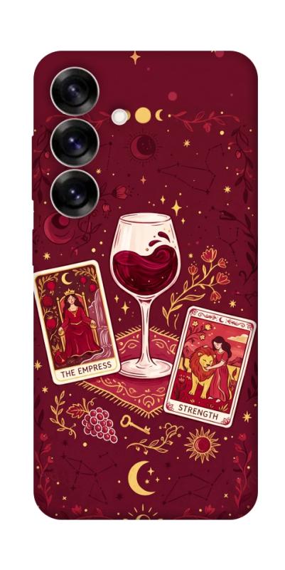 Чехол itsPrint Wine card для Samsung Galaxy S25+, таро, купить оптом с доставкой