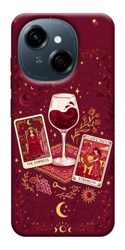 Чохол itsPrint Wine card для TECNO Spark Go 1, таро, купити оптом з доставкою