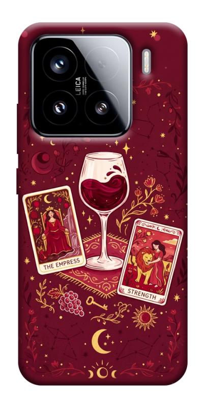 Чехол itsPrint Wine card для Xiaomi 15, таро, купить оптом с доставкой