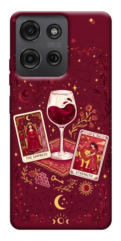Чохол itsPrint Wine card для Motorola Moto G75 5G, таро, купити оптом з доставкою