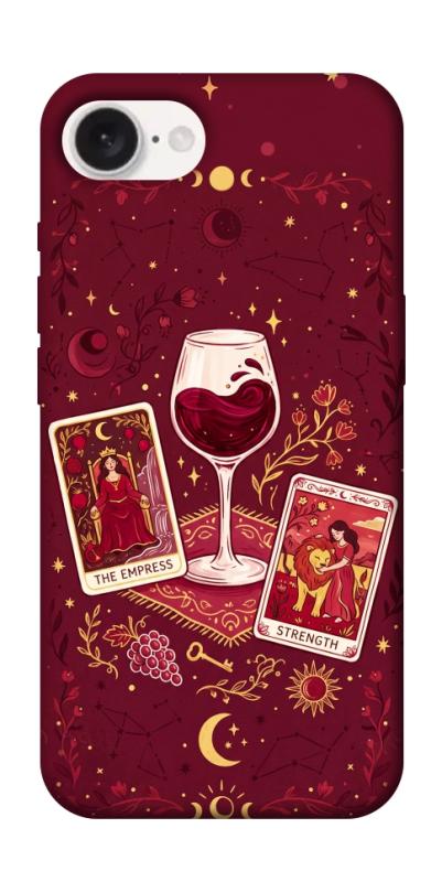 Чехол itsPrint Wine card для Apple iPhone 16e (6.1"), таро, купить оптом с доставкой