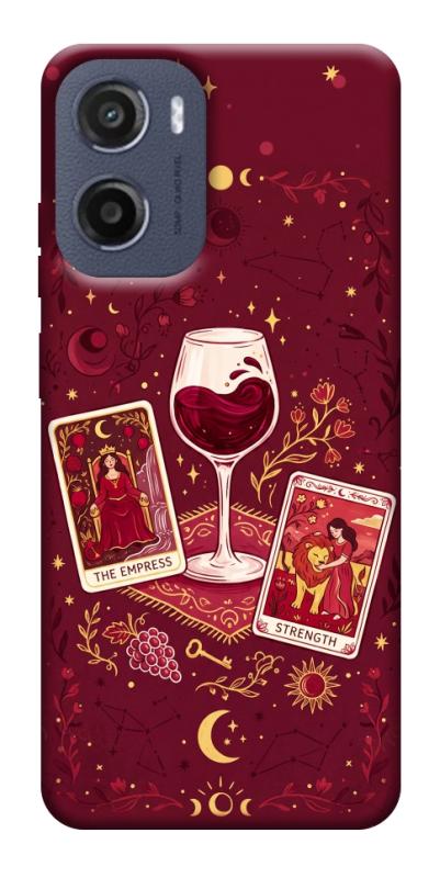 Чохол itsPrint Wine card для Motorola Moto G05, таро, купити оптом з доставкою