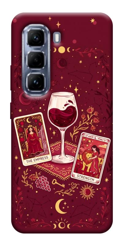 Чехол itsPrint Wine card для Infinix Hot 50 Pro, таро, купить оптом с доставкой