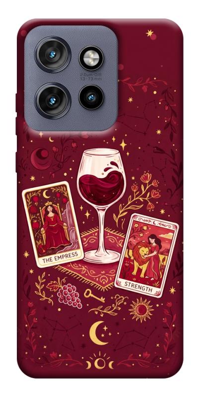 Чехол itsPrint Wine card для Motorola Edge 50 Neo, таро, купить оптом с доставкой