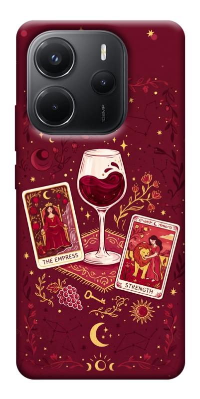 Чехол itsPrint Wine card для Xiaomi Redmi Note 14 4G (Europe version), таро, купить оптом с доставкой