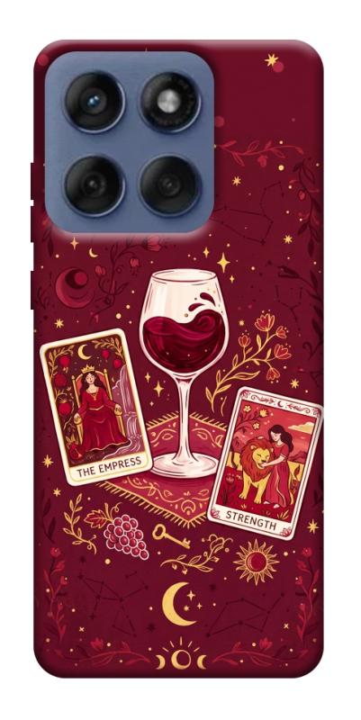 Чехол itsPrint Wine card для Motorola Edge 60 Fusion, таро, купить оптом с доставкой