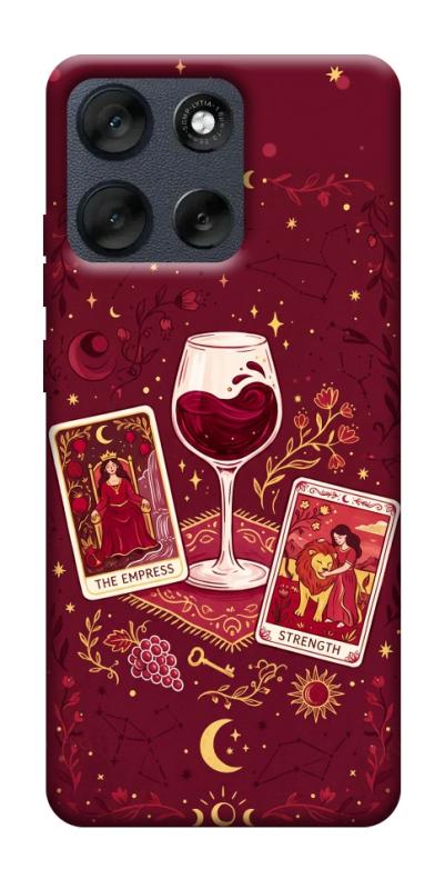 Чехол itsPrint Wine card для Motorola Moto G56 5G, таро, купить оптом с доставкой