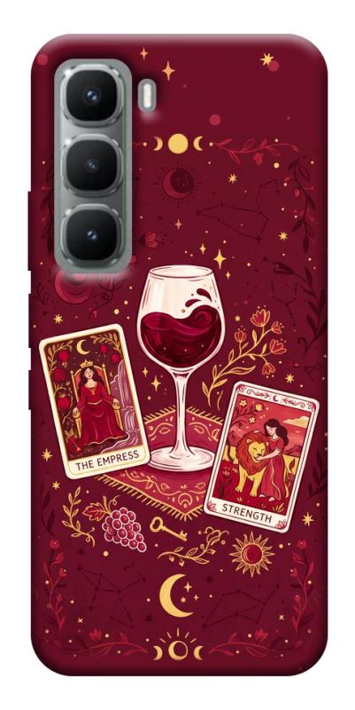 Чехол itsPrint Wine card для Infinix Hot 60 Pro, таро, купить оптом с доставкой