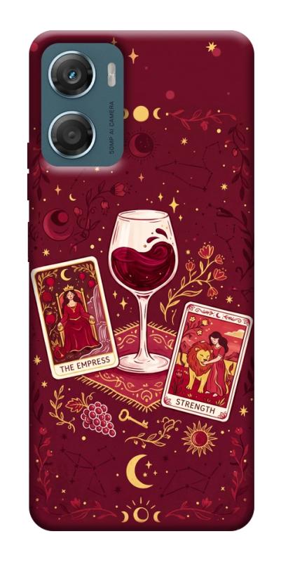 Чехол itsPrint Wine card для Motorola Moto G06, таро, купить оптом с доставкой