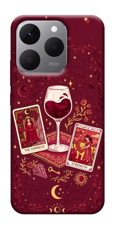 Чехол itsPrint Wine card для Realme 15T, таро, купить оптом с доставкой