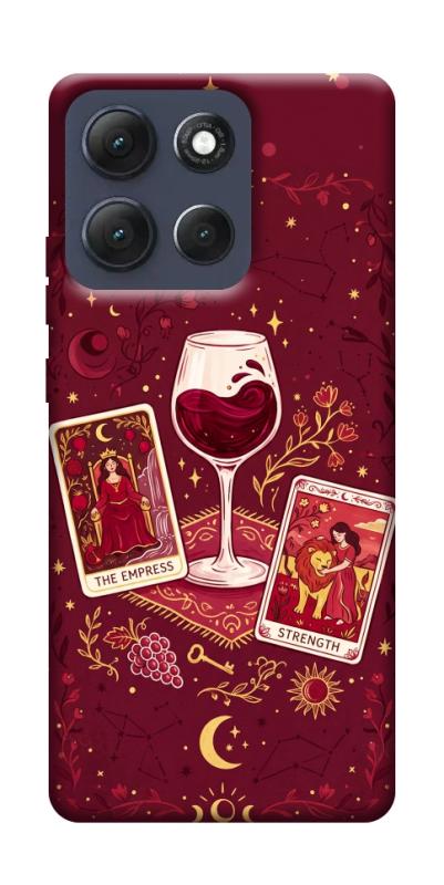 Чехол itsPrint Wine card для Motorola Moto G86 Power, таро, купить оптом с доставкой