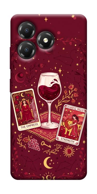 Чехол itsPrint Wine card для ZTE Blade A36, таро, купить оптом с доставкой