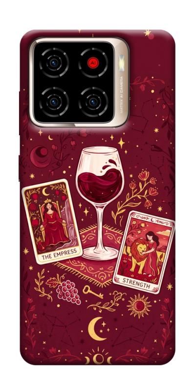 Чехол itsPrint Wine card для ZTE Blade A56, таро, купить оптом с доставкой