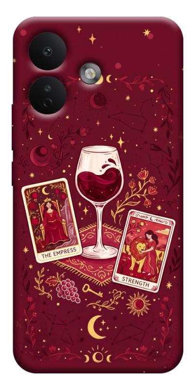 Чехол itsPrint Wine card для Xiaomi Redmi Note 17 Pro, таро, купить оптом с доставкой