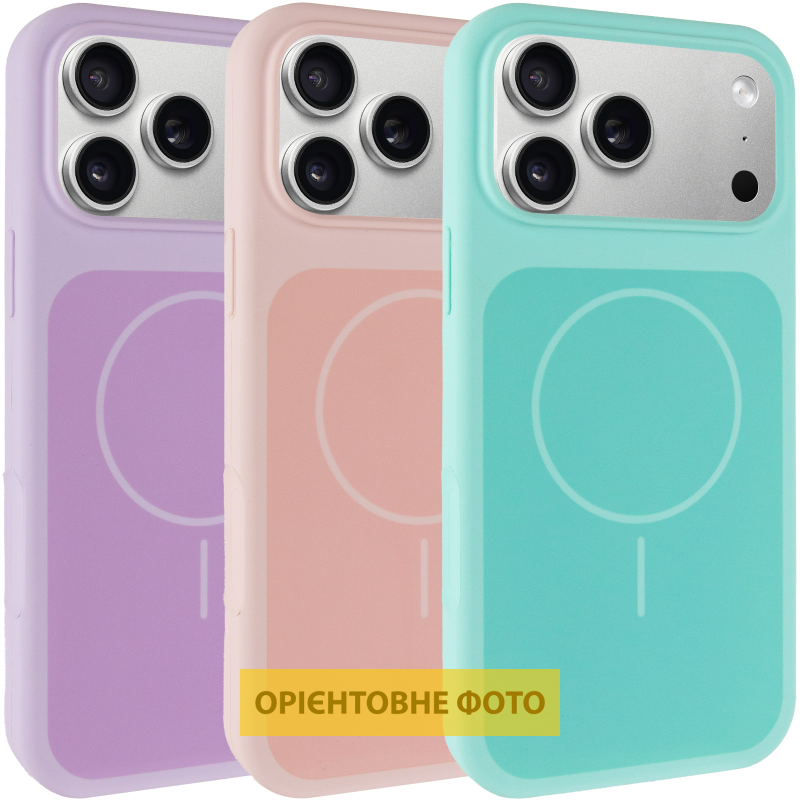 Чохол Silk Duo Color (AA) with Magnetic Fit для Apple iPhone 16 Pro (6.3"), Силікон, купити оптом з доставкою