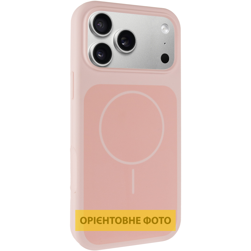 Чохол Silk Duo Color (AA) with Magnetic Fit для Apple iPhone 16 Pro (6.3"), Pink, Силікон, купити оптом з доставкою