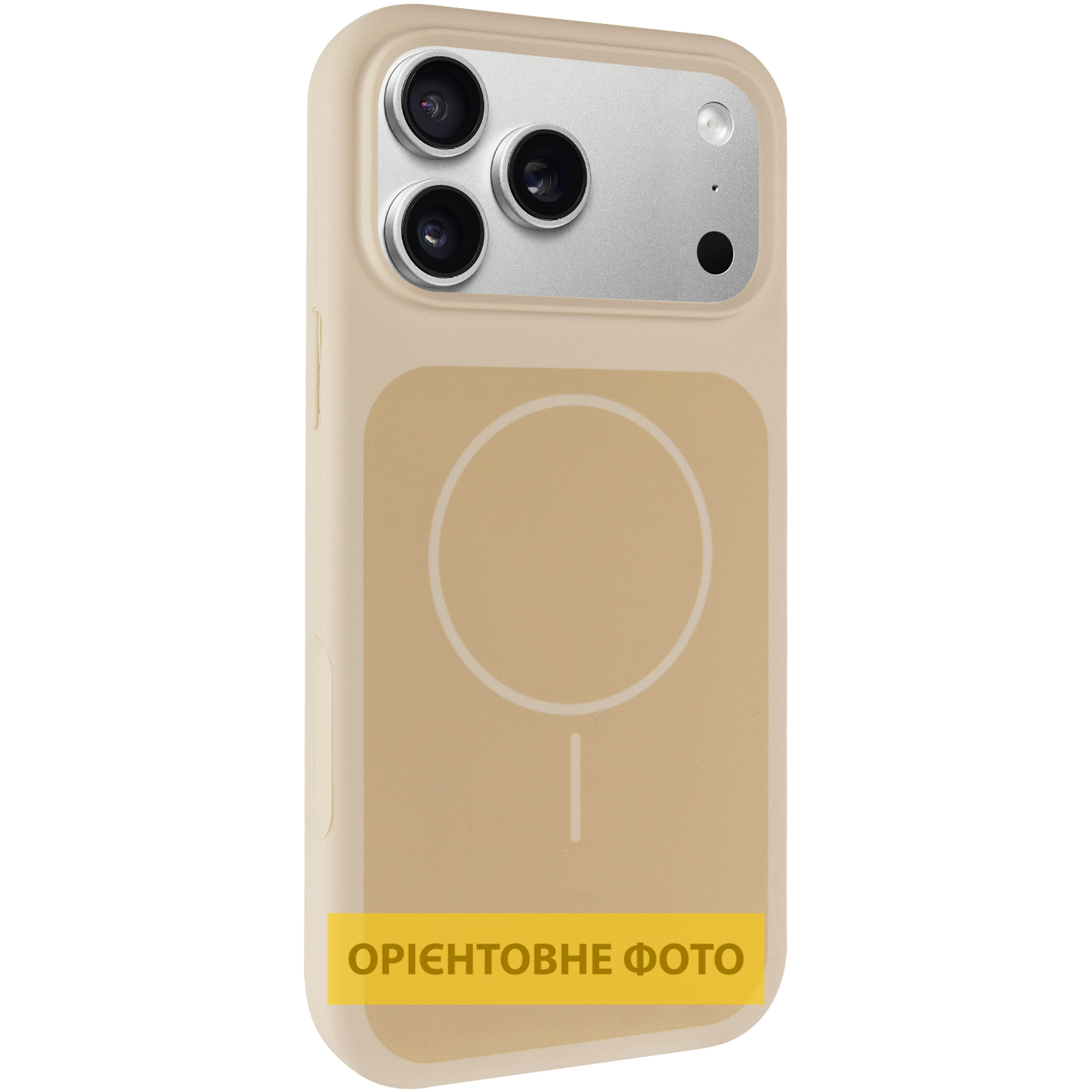 Чохол Silk Duo Color (AA) with Magnetic Fit для Apple iPhone 16 Pro Max (6.9"), Antique White, Силікон, купити оптом з доставкою