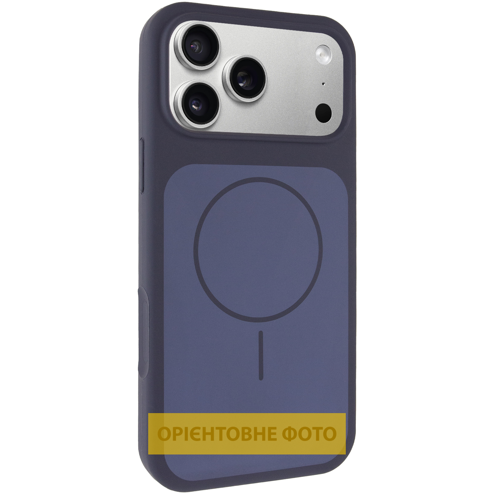 Чохол Silk Duo Color (AA) with Magnetic Fit для Apple iPhone 16 Pro Max (6.9"), Midnight Blue, Силікон, купити оптом з доставкою