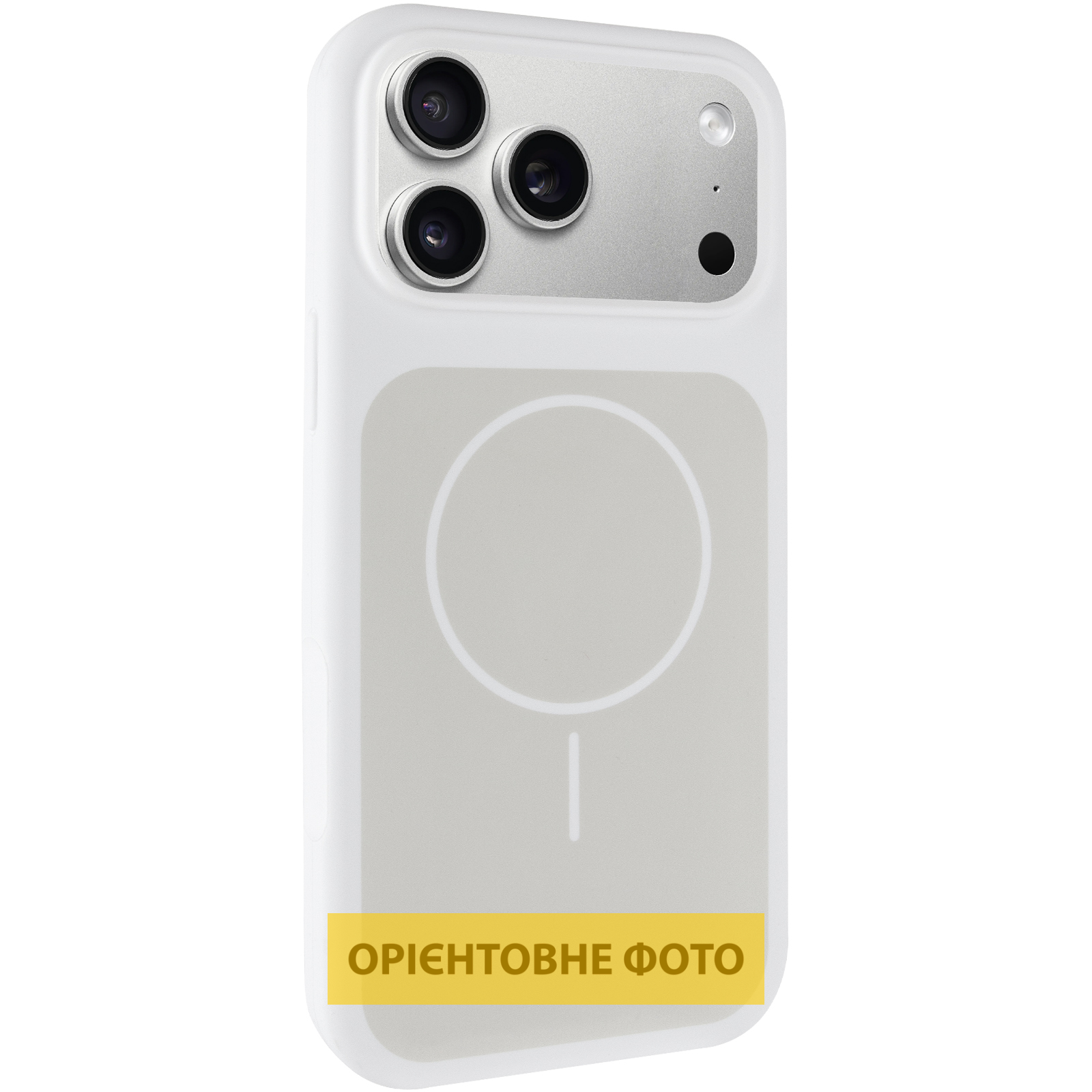 Чохол Silk Duo Color (AA) with Magnetic Fit для Apple iPhone 16 Pro Max (6.9"), White, Силікон, купити оптом з доставкою