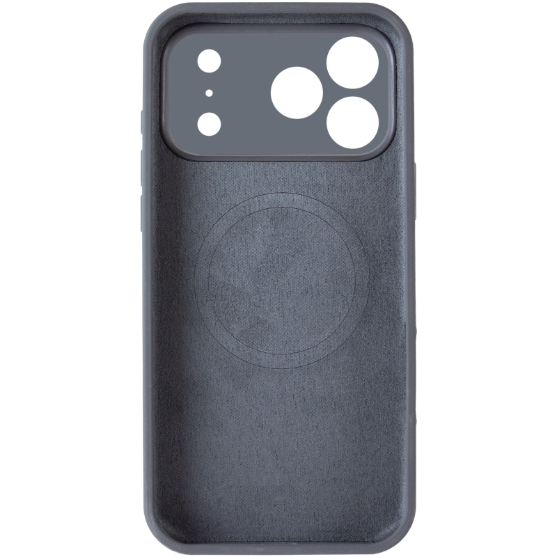 Чехол Silk Duo Color Full Camera (AA) with Magnetic Fit для Apple iPhone 17 Pro / 18 Pro (6.3"), Gray 2, Силикон, купить оптом с доставкой