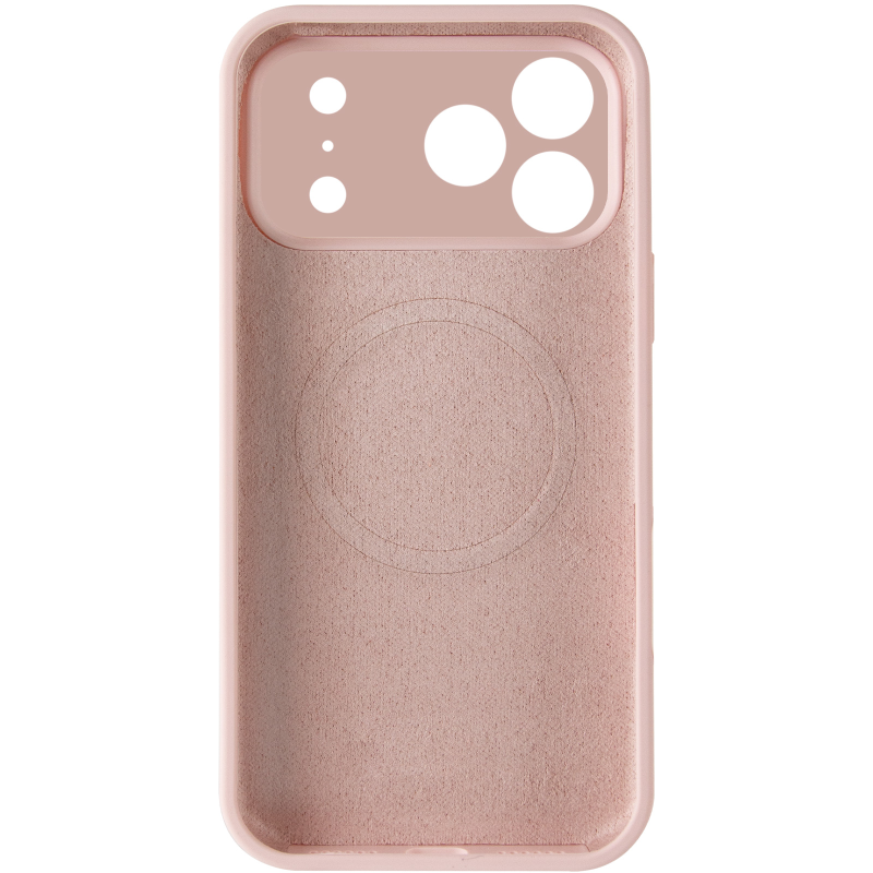 Чехол Silk Duo Color Full Camera (AA) with Magnetic Fit для Apple iPhone 17 Pro / 18 Pro (6.3"), Pink 2, Силикон, купить оптом с доставкой