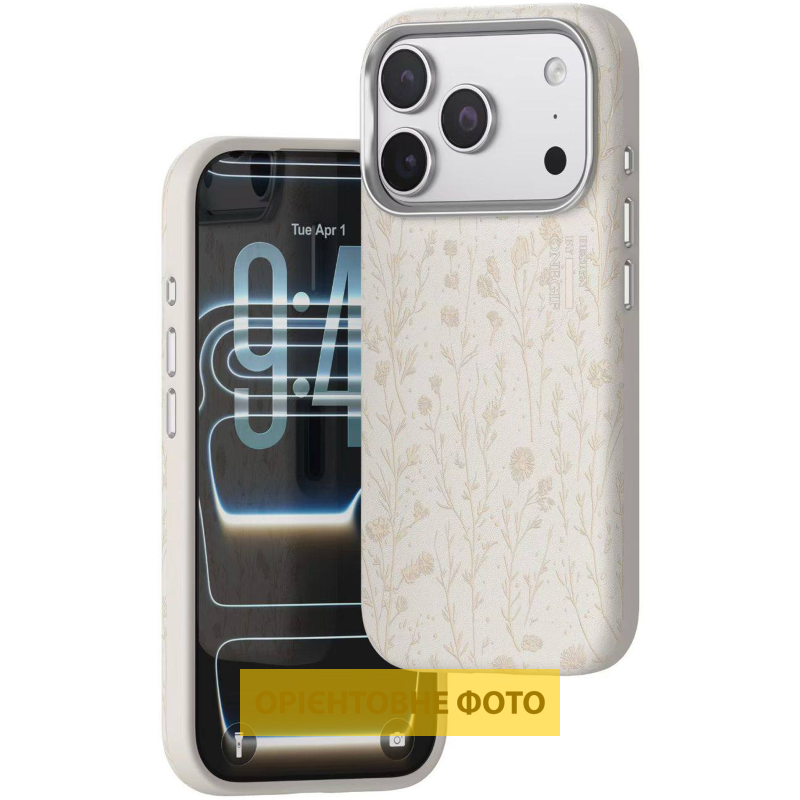 Чехол TPU+PC OneGif by Puloka Aesthetic для Apple iPhone 15 Pro (6.1"), White 1, TPU+PC, купить оптом с доставкой