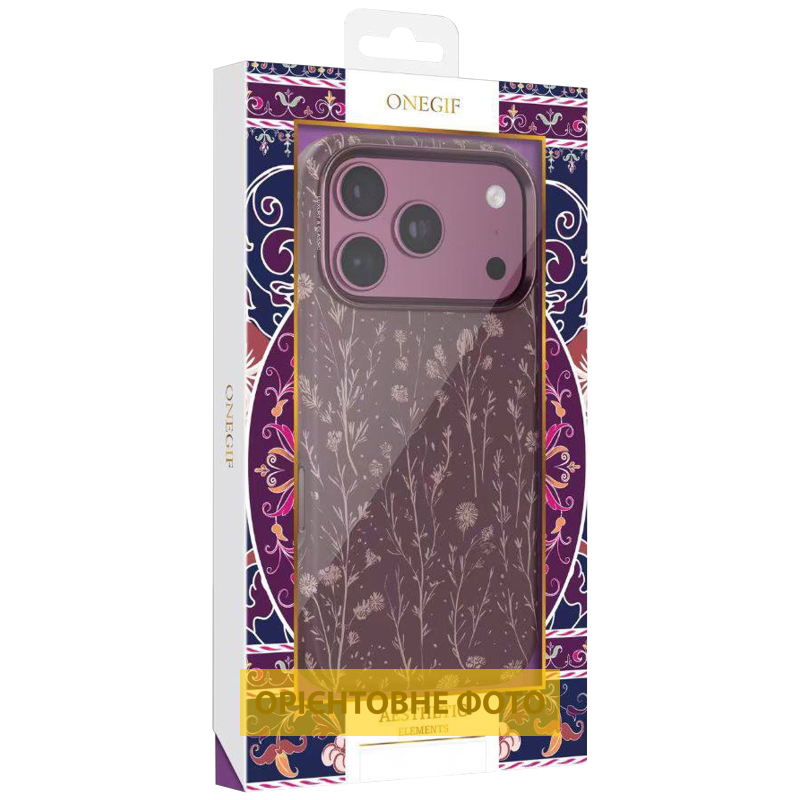 Чехол TPU+PC OneGif by Puloka Aesthetic для Apple iPhone 17 (6.3"), Dark Cherry 2, TPU+PC, купить оптом с доставкой