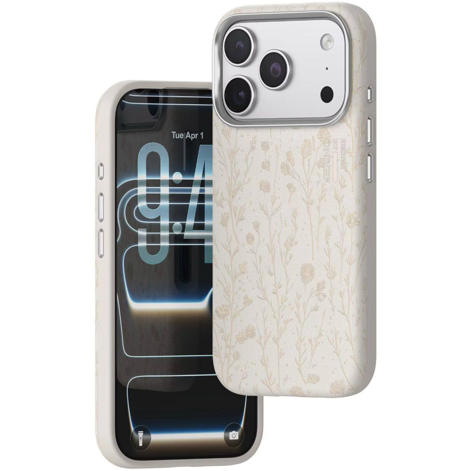 Чехол TPU+PC OneGif by Puloka Aesthetic для Apple iPhone 17 Pro Max / 18 Pro Max (6.9"), White 1, TPU+PC, купить оптом с доставкой