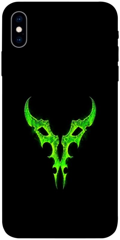Чехол itsPrint Burning legion для Apple iPhone X (5.8"), игры, купить оптом с доставкой