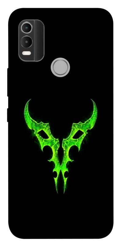 Чехол itsPrint Burning legion для Nokia C21 Plus, игры, купить оптом с доставкой