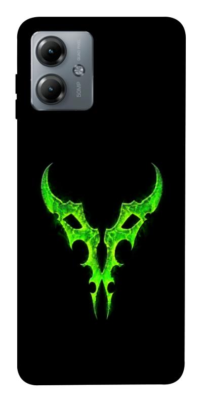 Чехол itsPrint Burning legion для Motorola Moto G14, игры, купить оптом с доставкой