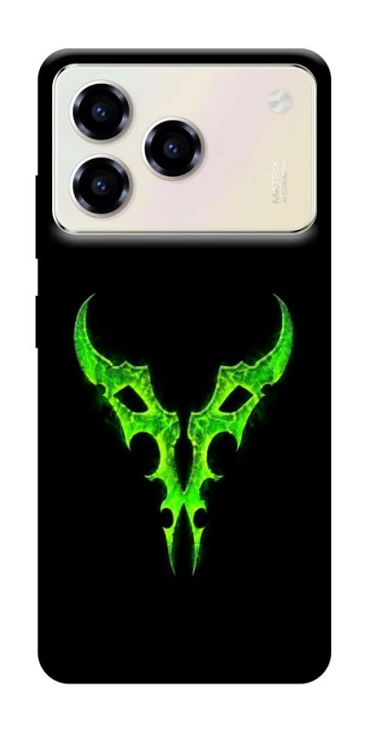 Чехол itsPrint Burning legion для ZTE Blade A76, игры, купить оптом с доставкой