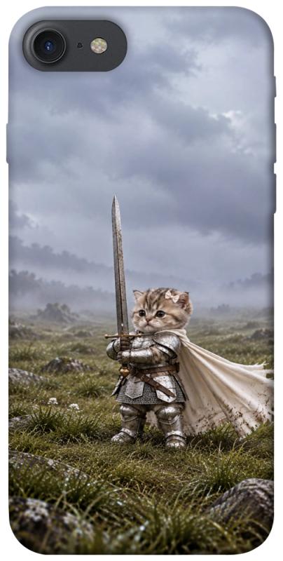 Чехол itsPrint Knight kitten для Apple iPhone 7 / 8 (4.7"), мемы, купить оптом с доставкой