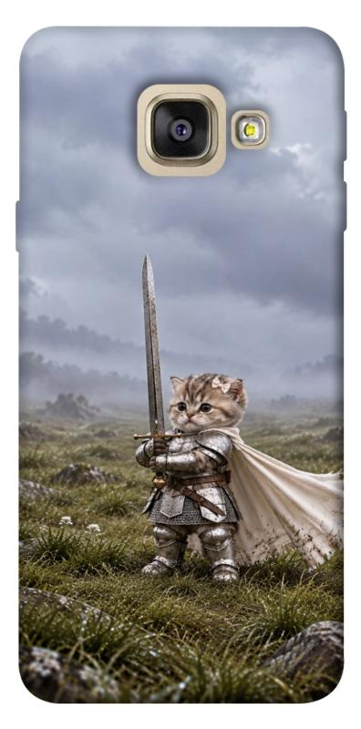 Чехол itsPrint Knight kitten для Samsung A520 Galaxy A5 (2017), мемы, купить оптом с доставкой