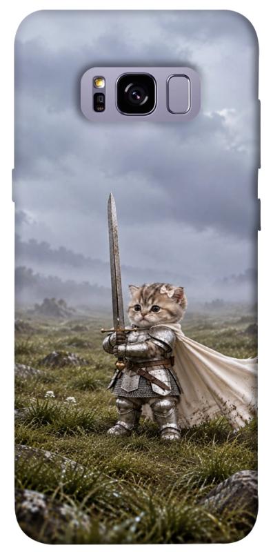 Чехол itsPrint Knight kitten для Samsung G955 Galaxy S8 Plus, мемы, купить оптом с доставкой