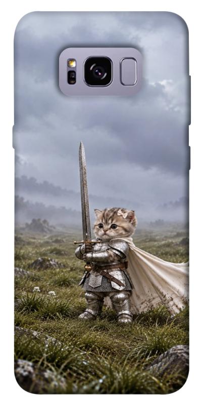 Чехол itsPrint Knight kitten для Samsung G955 Galaxy S8 Plus, мемы, купить оптом с доставкой