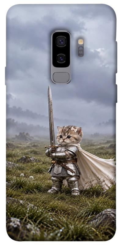 Чехол itsPrint Knight kitten для Samsung Galaxy S9+, мемы, купить оптом с доставкой