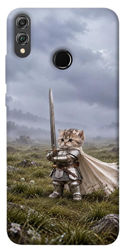 Чехол itsPrint Knight kitten для Huawei Honor 8X, мемы, купить оптом с доставкой
