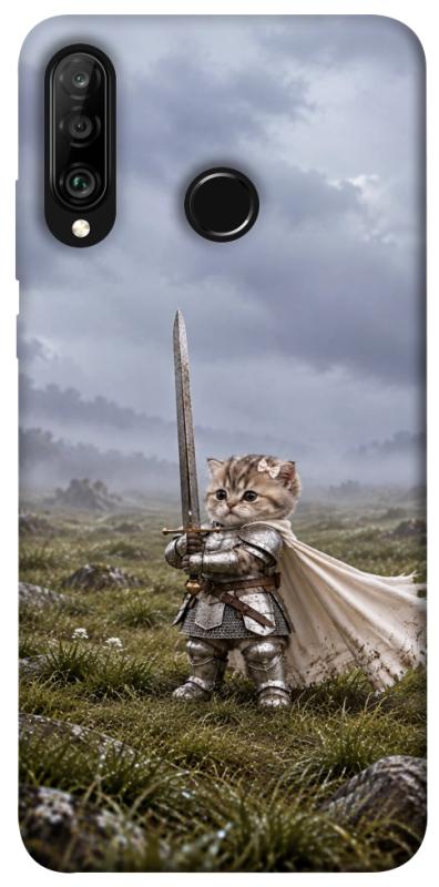 Чехол itsPrint Knight kitten для Huawei P30 lite, мемы, купить оптом с доставкой