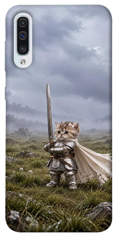 Чехол itsPrint Knight kitten для Samsung Galaxy A50 (A505F) / A50s / A30s, мемы, купить оптом с доставкой