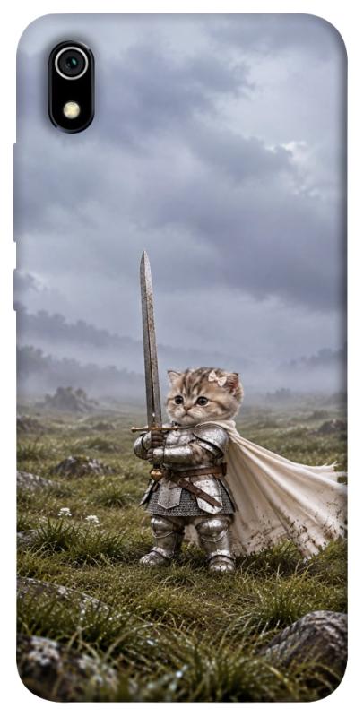 Чехол itsPrint Knight kitten для Xiaomi Redmi 7A, мемы, купить оптом с доставкой