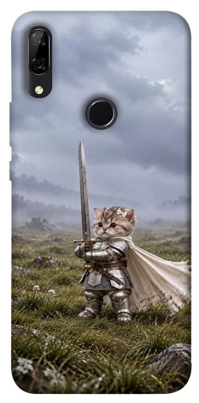 Чехол itsPrint Knight kitten для Huawei P Smart Z, мемы, купить оптом с доставкой