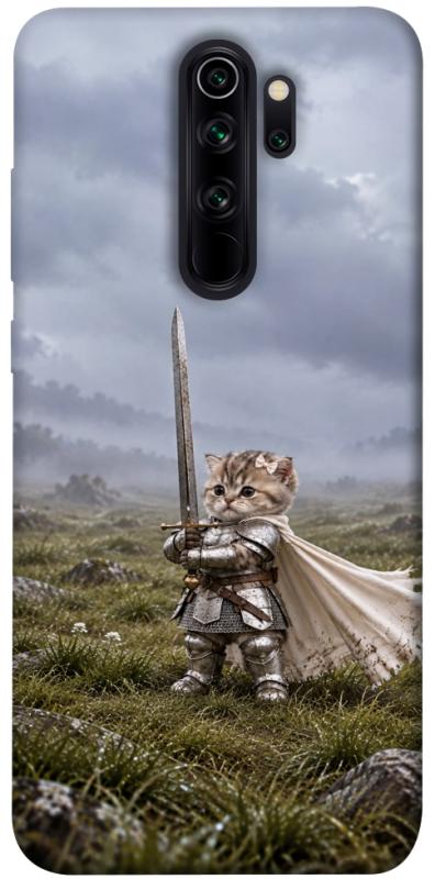 Чехол itsPrint Knight kitten для Xiaomi Redmi Note 8 Pro, мемы, купить оптом с доставкой