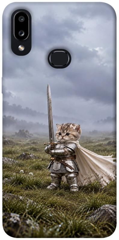 Чехол itsPrint Knight kitten для Samsung Galaxy A10s, мемы, купить оптом с доставкой