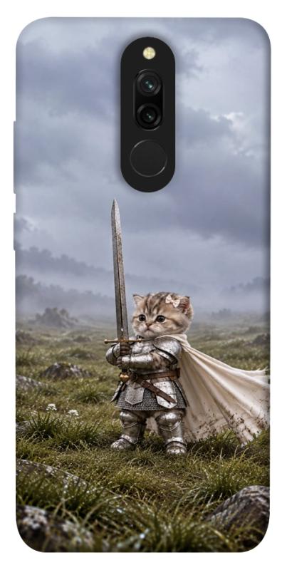 Чехол itsPrint Knight kitten для Xiaomi Redmi 8, мемы, купить оптом с доставкой