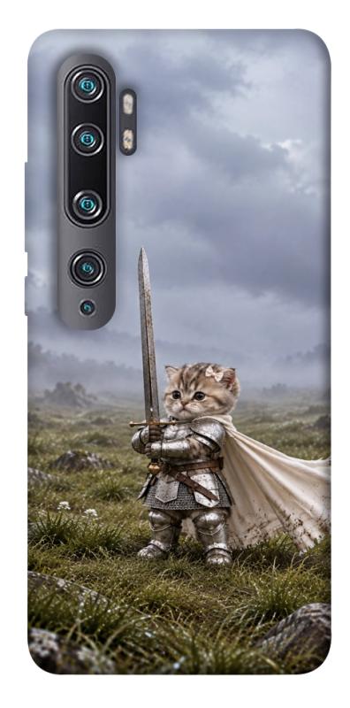 Чехол itsPrint Knight kitten для Xiaomi Mi Note 10 / Note 10 Pro / Mi CC9 Pro, мемы, купить оптом с доставкой
