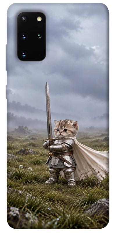 Чехол itsPrint Knight kitten для Samsung Galaxy S20+, мемы, купить оптом с доставкой