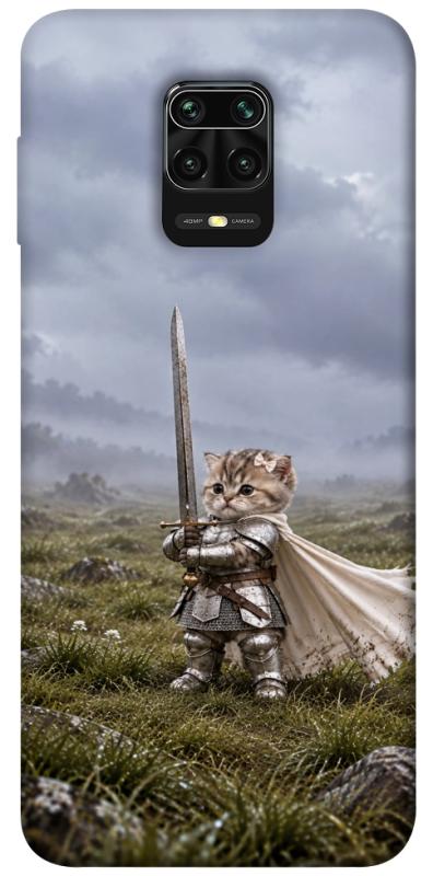 Чехол itsPrint Knight kitten для Xiaomi Redmi Note 9s / Note 9 Pro / Note 9 Pro Max, мемы, купить оптом с доставкой